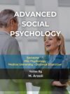 ADVANCED SOCIAL  PSYCHOLOGY